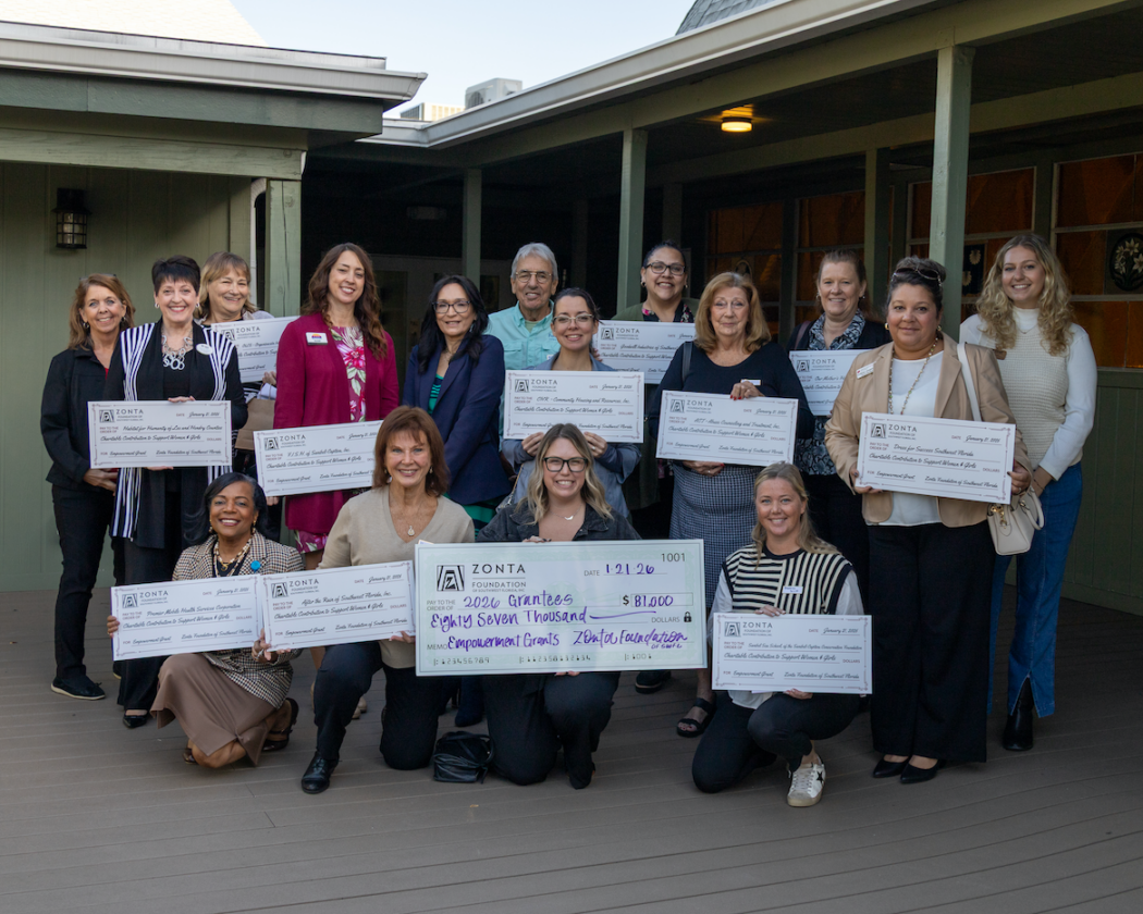 Zonta Club awards grants to local nonprofits